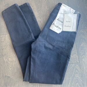 Acne Studios Skin 5 Pocket Skinny Jeans Regular Waist Size 26, 32 length